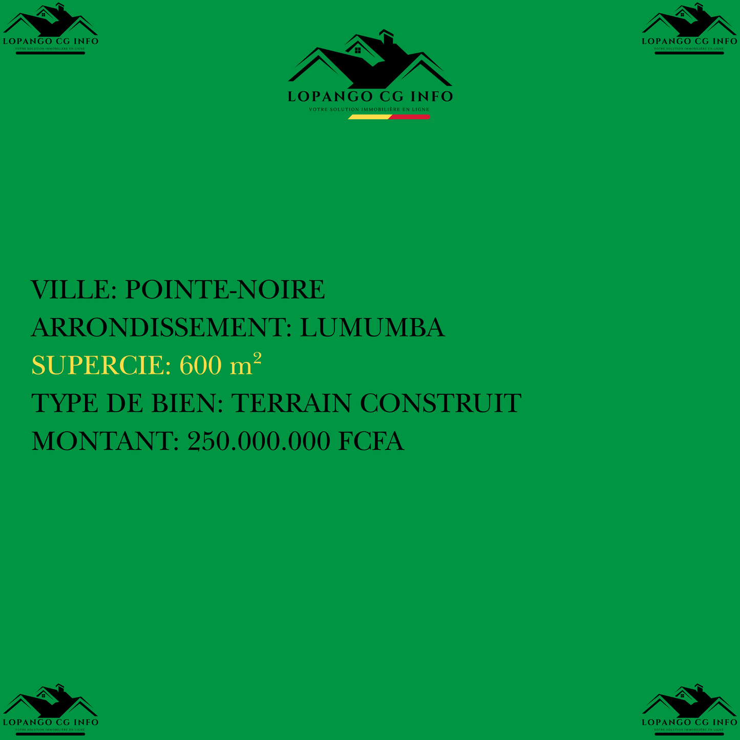 1019 (POINTE-NOIRE)